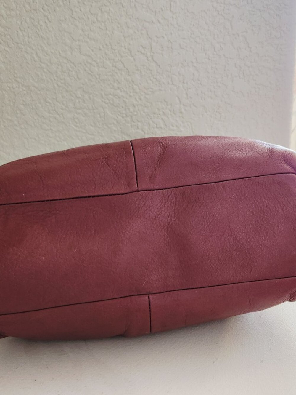 Coach Phoebe Mauve/Purple Leather Shoulder Bag Purse - Picture 6 of 14